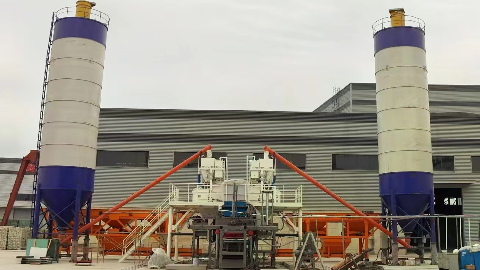 UHPC Dry Powder Mixing and Conveying System