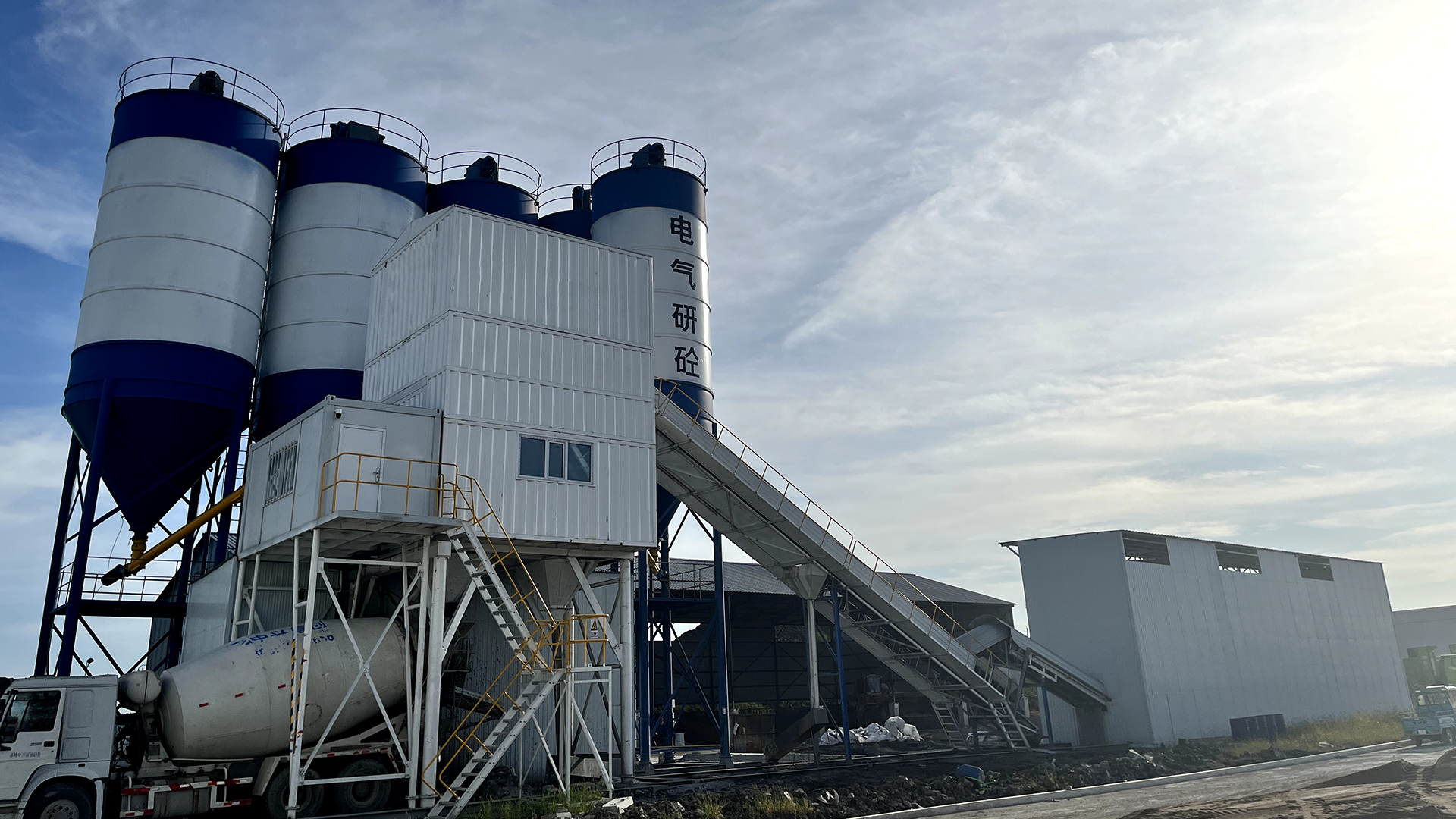 UHPC Wet Powder Mixing and Conveying System